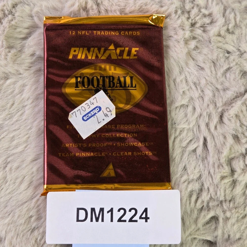 1995 Pinnacle Football 4 Sealed Packs Lot 12 Cards Per Pack Vintage NFL NFLPA
